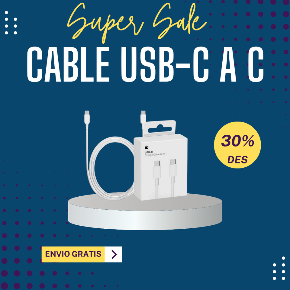 Cable Usb-C a Usb-C